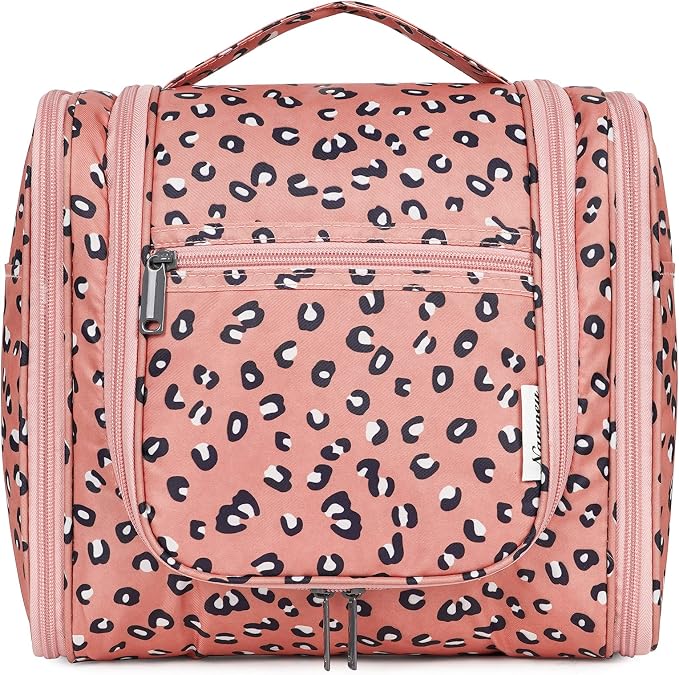 Narwey Hanging Cheetah Toiletry Bag by Narwey