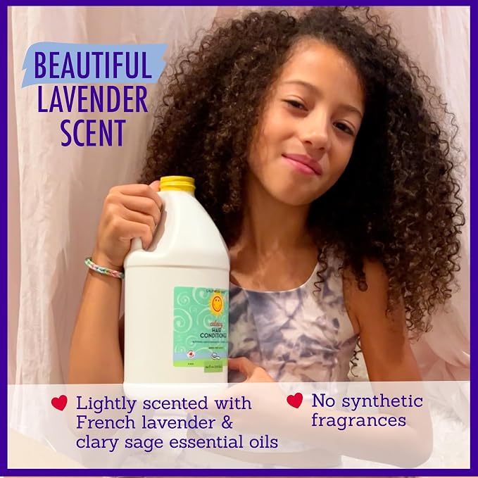 California Baby Calming Hair Conditioner | 100% Plant-Based Kids Conditioner | - Image 6