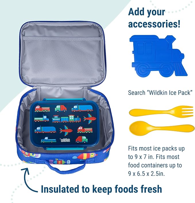 Wildkin Kids Insulated Lunch Box – Durable and Reusable - Image 5