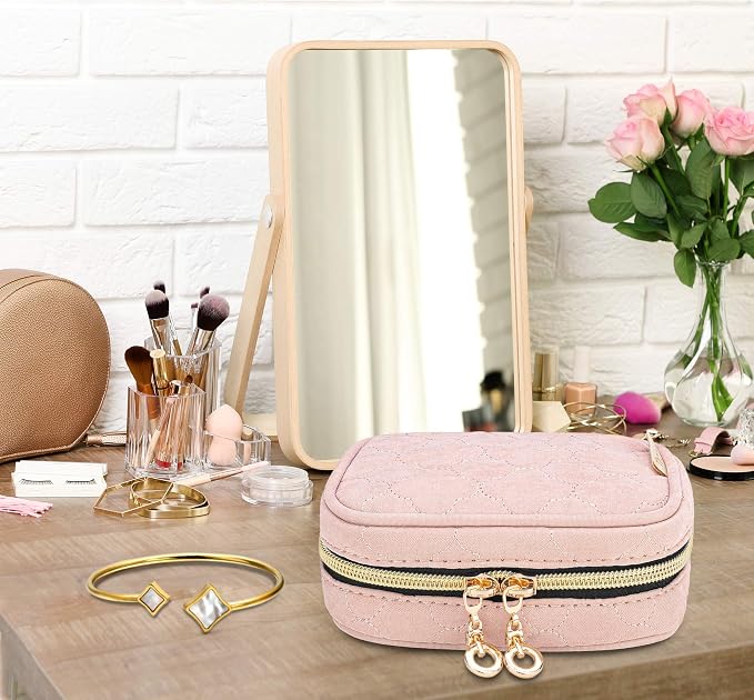 Teamoy Mini Jewelry Travel Case, Storage Organizer Bag - Image 7