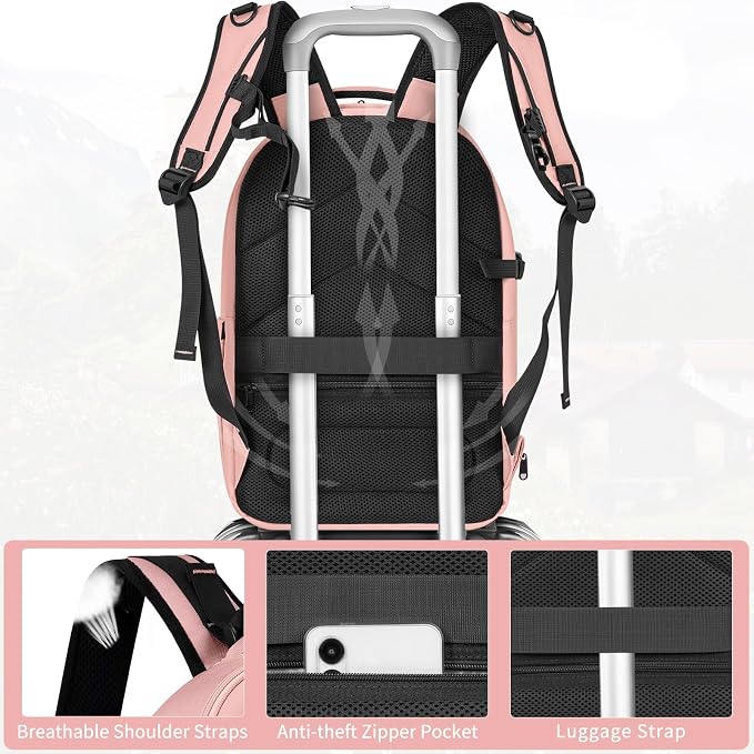 TORIBIO Camera Backpack, Hardshell DSLR Photography Camera Bag, Waterproof Hard - Image 6