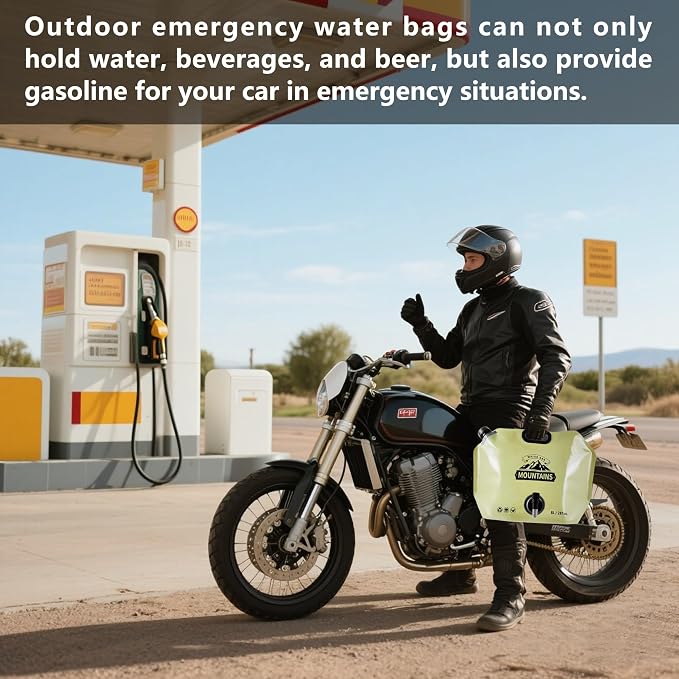 Collapsible 8L Water Storage Bag, BPA-Free Portable Folding Water Jug - Image 7