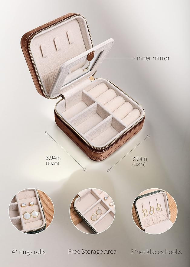 S.Leaf Travel Jewelry Box - Image 4