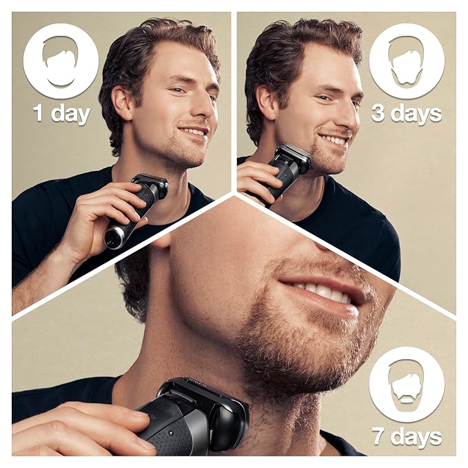 Braun Electric Razor for Men, Series 9 Pro 9465cc Wet & Dry Electric Foil Shaver - Image 10