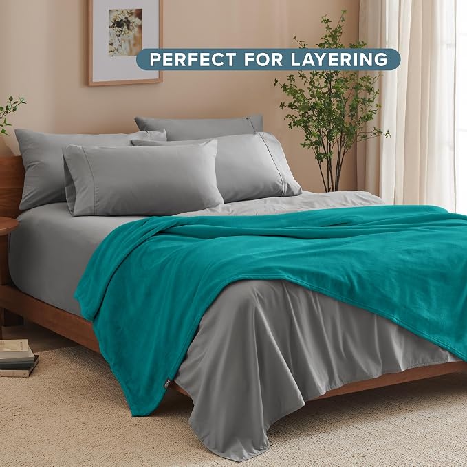 Bare Home Fleece Blanket - Image 7