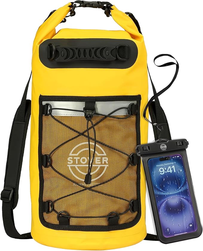 STOVER 5/10/25/30/40/55L Waterproof Backpack- Floating Dry Bag by STOVER