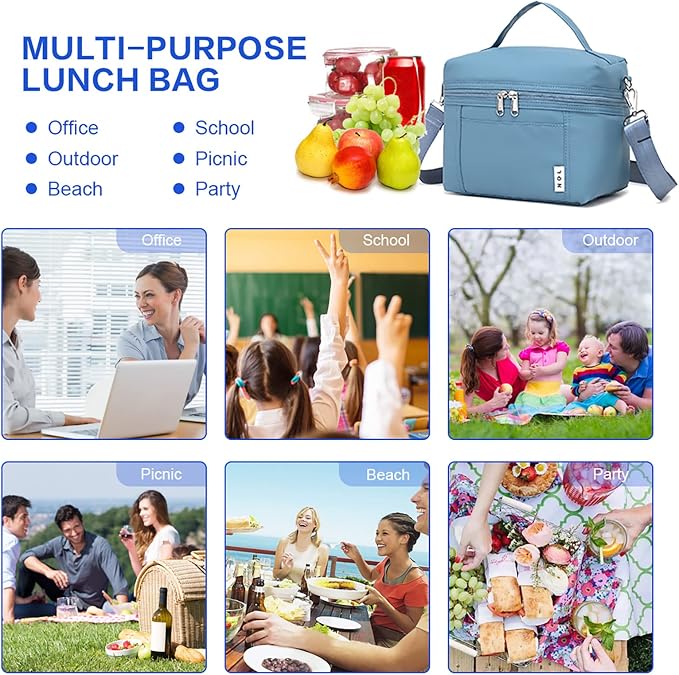 NOL Natural Organic Lifestyle Insulated Lunch Bags - Image 2
