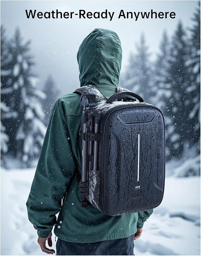 llano 22L Large Hardshell Camera Backpack Case, Camera Bags - Image 2