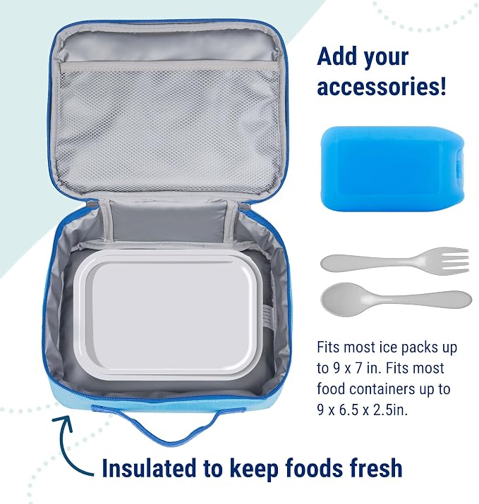 Wildkin Kids Insulated Lunch Box Bag - Image 5