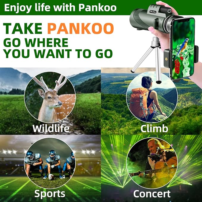 Pankoo 40X60 Monocular Telescope - Image 4