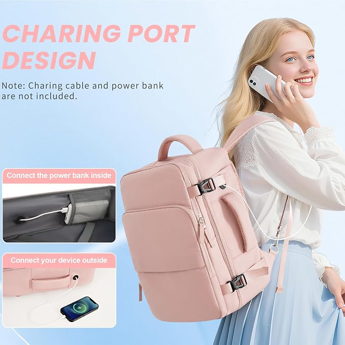 Travel Backpack, Carry on Flight approved Travel Bag - Image 3