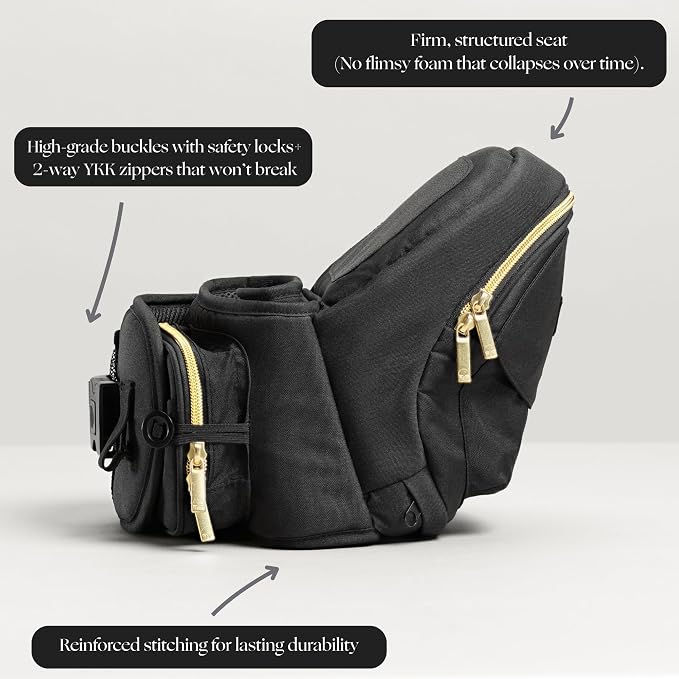 Tushbaby The Original Premium Quality Hip Seat Carrier – Safety-Certified Baby - Image 4