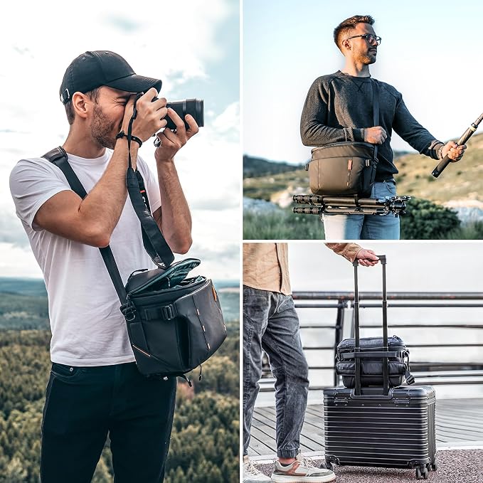 PGYTECH OneMo Sling Camera Bag 7L-9L, waterproof Crossbody Camera Shoulder Bag - Image 7