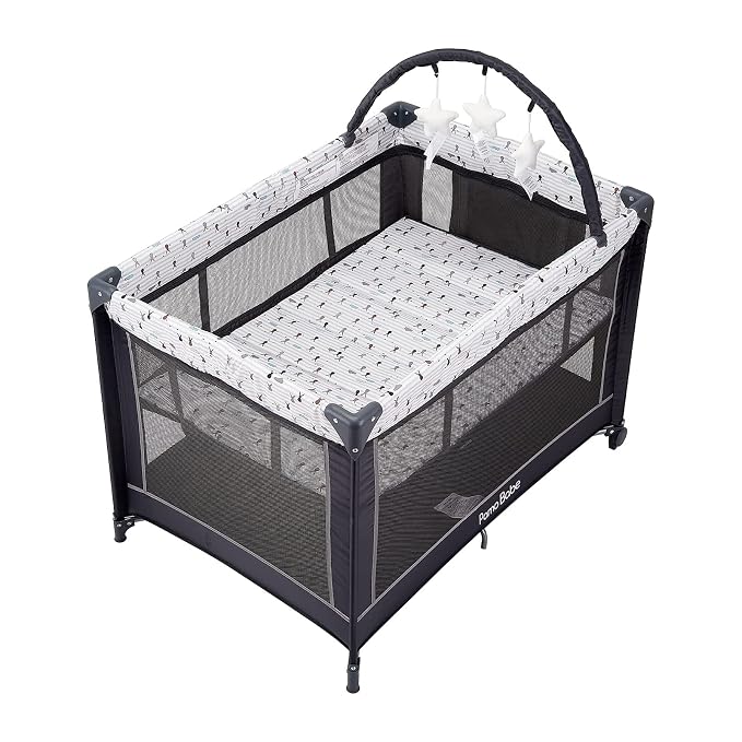 Pamo Babe Portable Playard, Sturdy Play Yard - Image 4