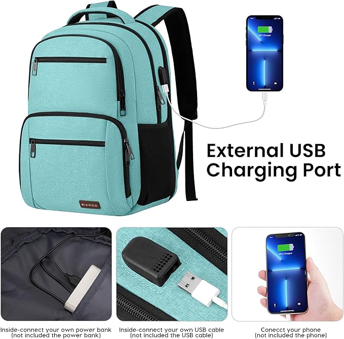 Backpack for Girls Women, School Backpack for Teen Boys, Lightweight Casual - Image 4