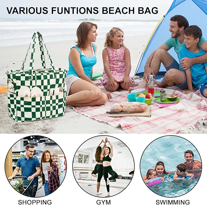 Waterproof Beach Tote Pool Bags - Image 5