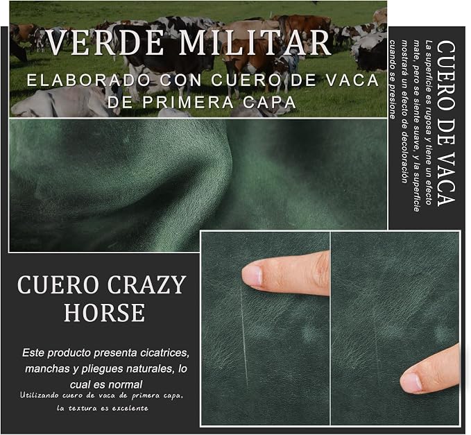 CONTACTS Full Grain Leather Family Passport Holder - Image 7