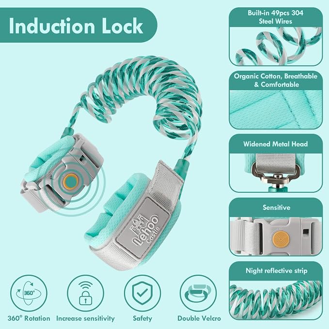 Lehoo Castle Anti Lost Wrist Link, Kid Harness - Image 2