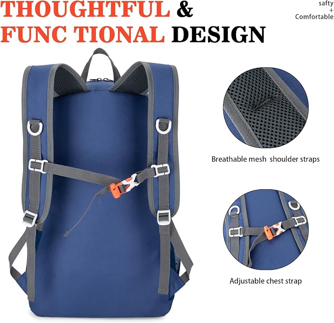 Hiking Backpack, Large 35L Travel Backpacks - Image 4