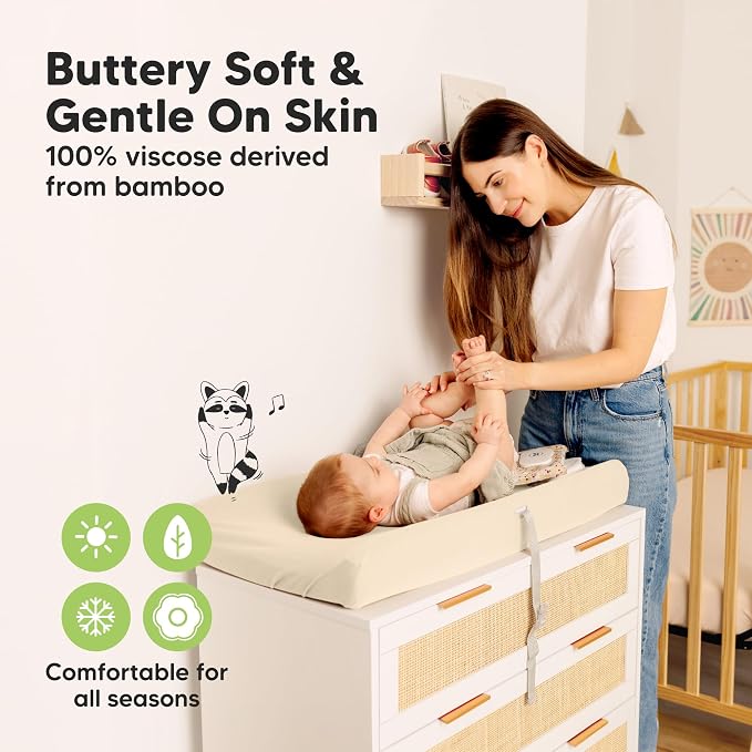 2-Pack Baby Changing Pad Covers - Image 3