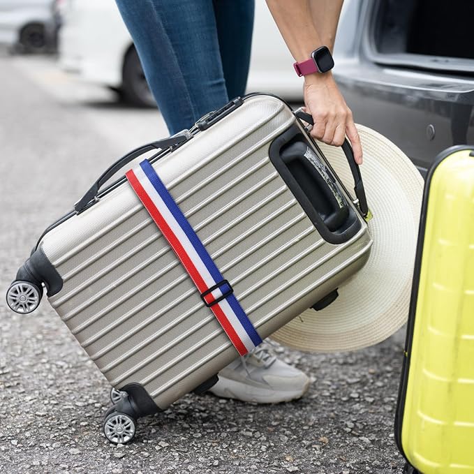 Travel Inspira Luggage Straps for Suitcases, Adjustable Suitcase Strap - Image 7