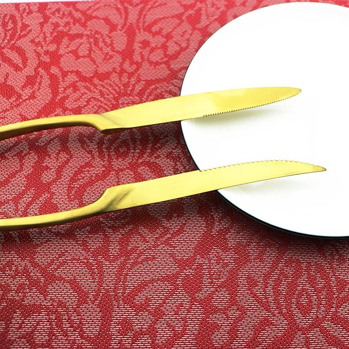 24-Piece Flatware Set, Extra Thick Heavy Duty - Image 7