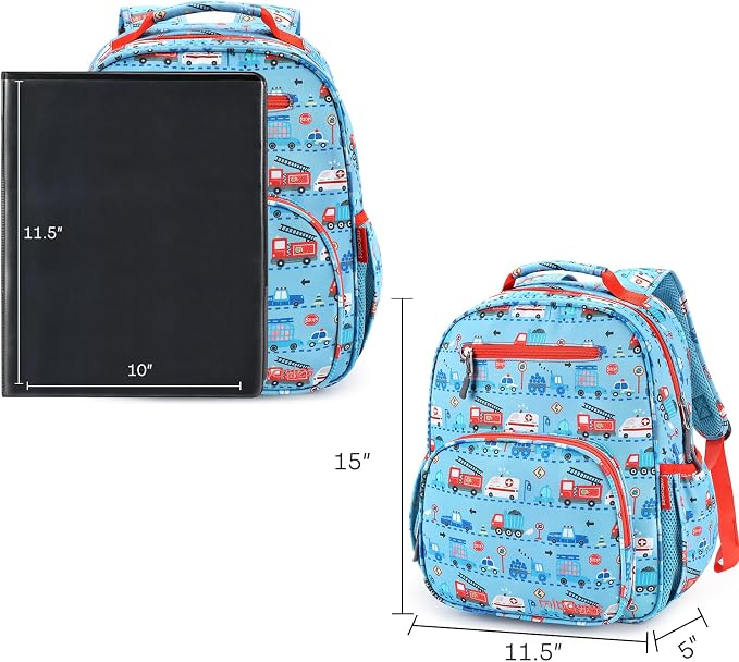 mibasies Boys Backpack 5-8: Lightweight Kids Backpacks Boys - Image 4