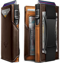 BULLIANT Men Wallet Gift Boxed, Slim Front Pocket Wallet Money Clip Card Holder by BULLIANT