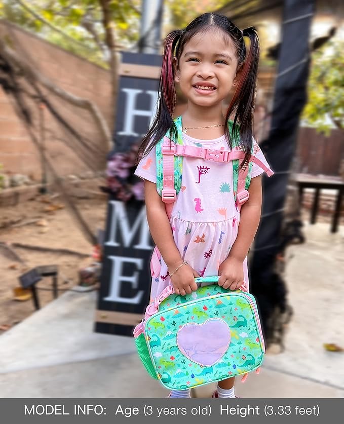 mibasies Girls Backpack 5-8: Lightweight Kids Backpacks - Image 5