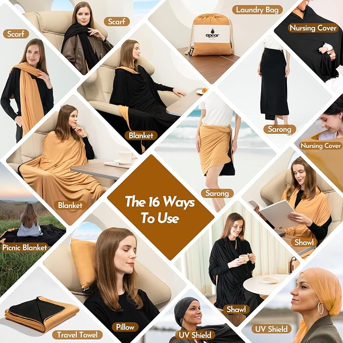 16-in-1 Compact Travel Blanket - Image 4
