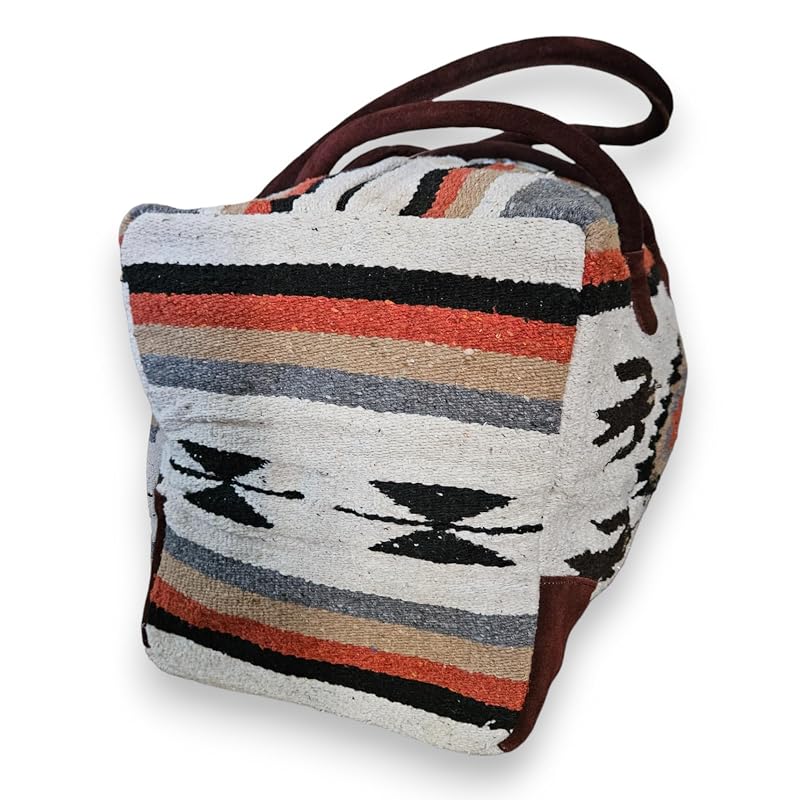 Southwestern Large Weekender Travel Bag Western Duffle Bag Boho Travel Bag - Image 5