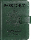 Passport Holder Cover Wallet RFID Blocking Leather Card Case Travel Accessories by PASCACOO