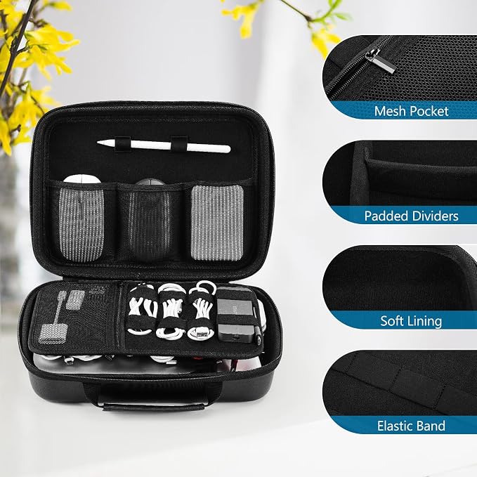 ProCase Hard Travel Electronic Organizer Case - Image 3