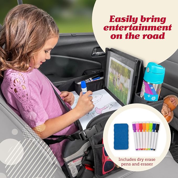 Lusso Gear Car Seat Activity Tray - Image 2