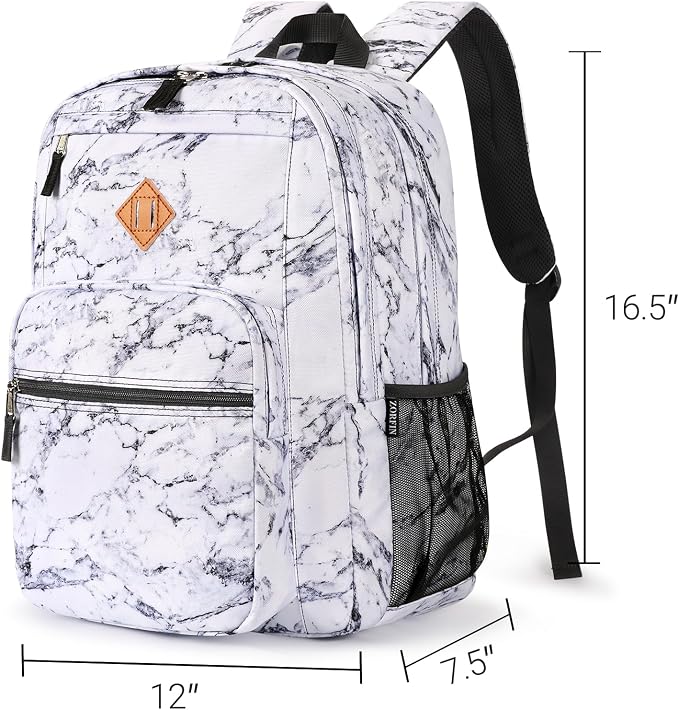 ZORFIN 26L Backpack for College, and Travel: Water Resistant Bookbag - Image 3