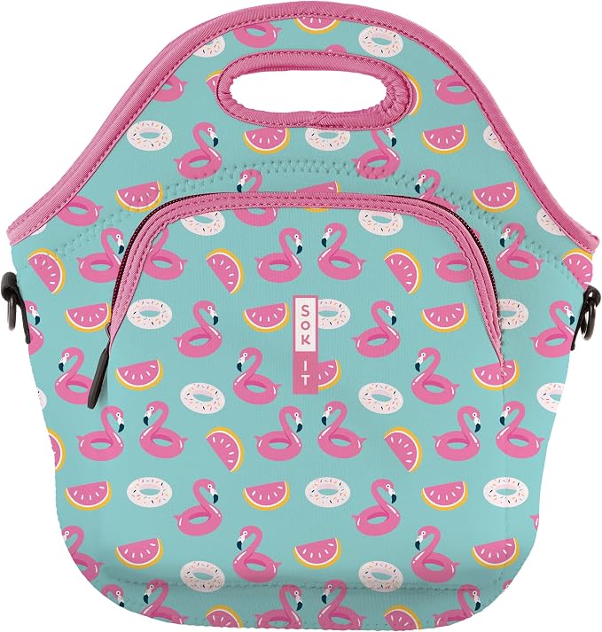 Sok It LunchTote Zippered Bag Insulated Neoprene Caddy by SokIt