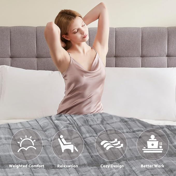 L'AGRATY Weighted Blanket - Image 3