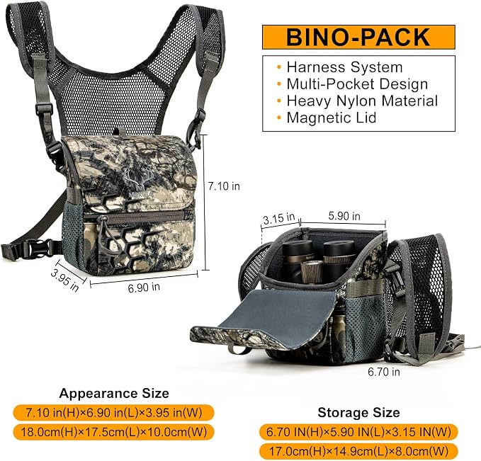 Binocular Harness Chest Pack: Bino Case - Image 3
