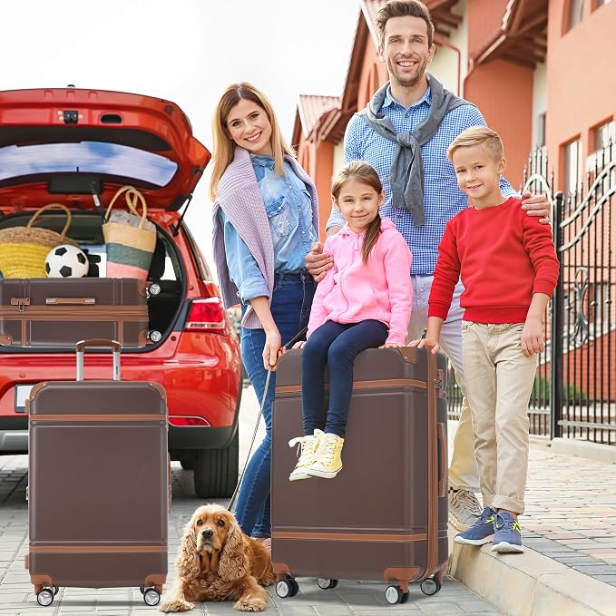 Merax Luggage Set 2 Piece Suitcase Set - Image 2