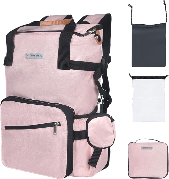 35L Foldable Waterproof Backpack by BEMYGREENBAG