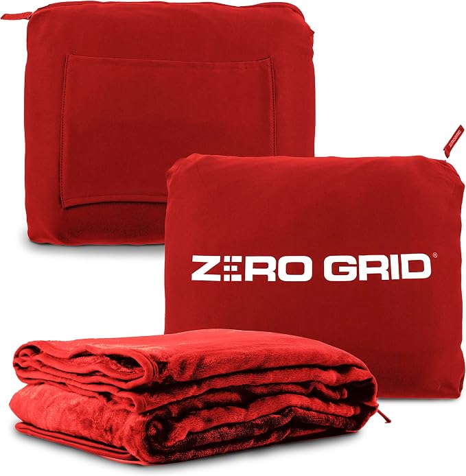 Lightweight Travel Blanket by ZeroGrid