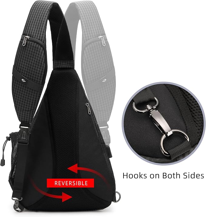 Water-Proof Sling bag/Crossbody Backpack/Shoulder Bag - Image 7
