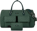 Garment Bag for Travel With Toiletry Bag Convertible Carry On Weekender Bag by TIBES