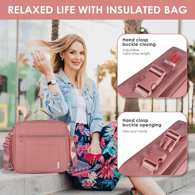 NOL Kids Lunch Bag for School, Reusable Insulated Lunch Box & Children's Tote - Image 6