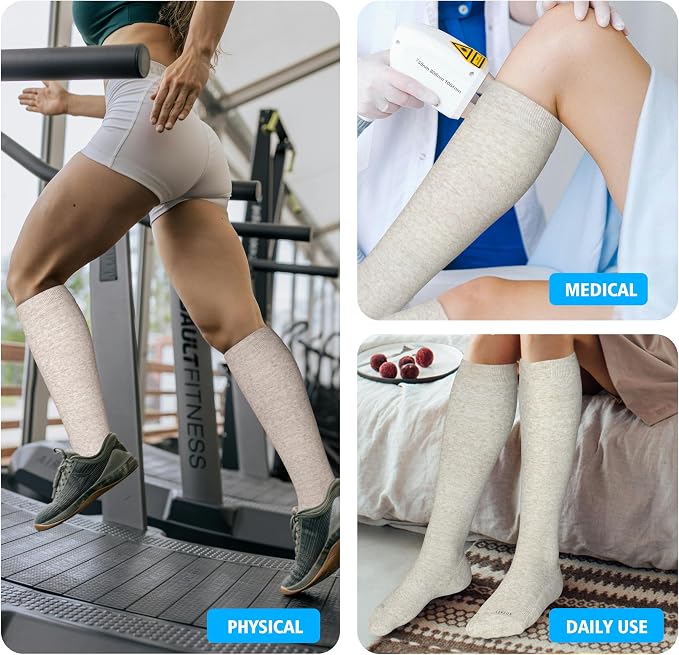 LEVSOX Thick Cotton Compression Socks - Image 7