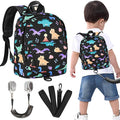 Accmor Toddler Backpack with Leash, Cute Dinosaur Kids Backpack + Anti Lost by Accmor