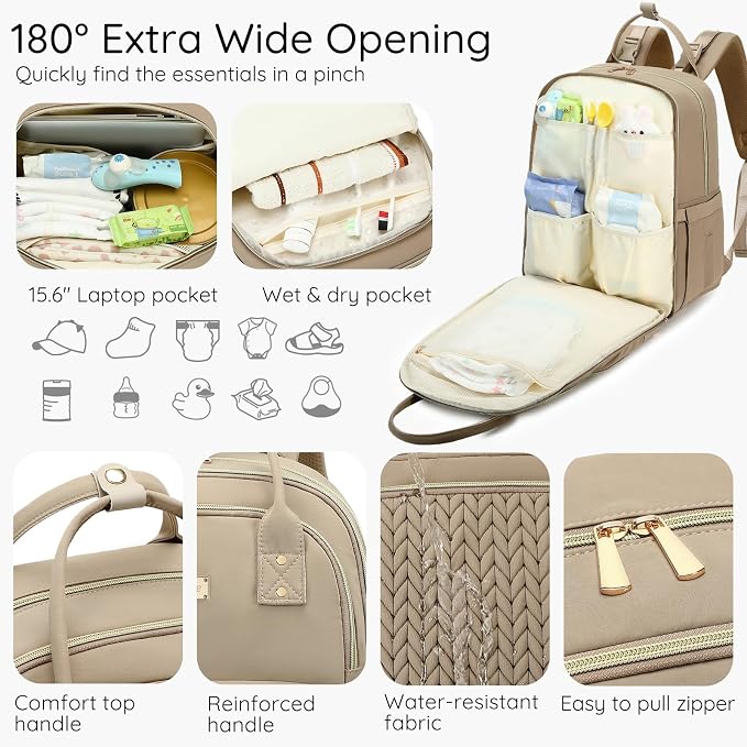 Diaper Bag Backpack - Image 4