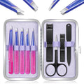 MORGLES Eyebrow Tweezers for Women and Nail Clipper Set by Morgles