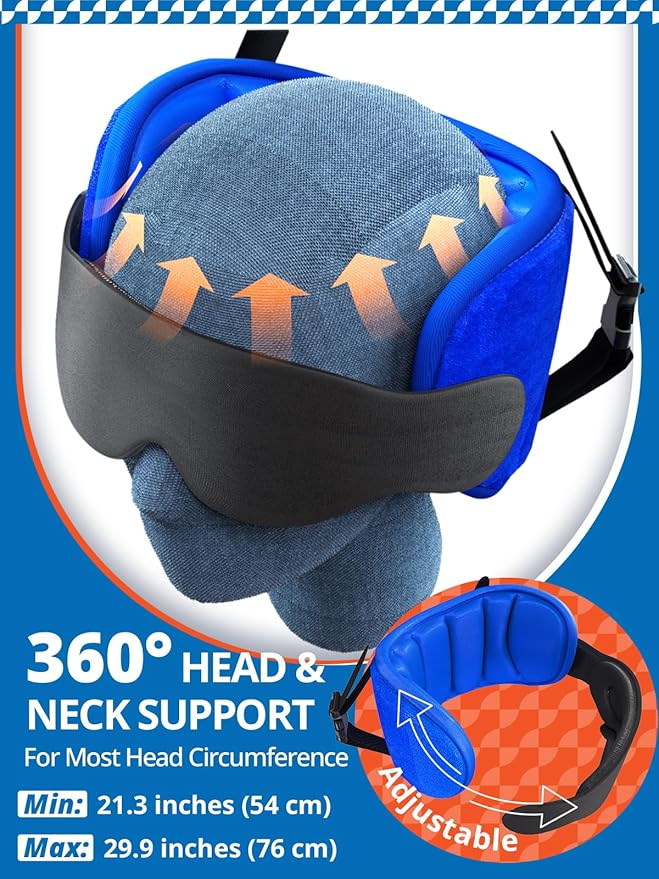 Travel Pillow Airplane Foot Hammock Set, Airplane Pillows - Image 5