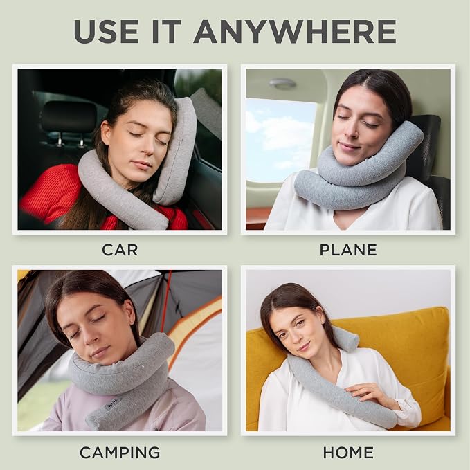 Dot&Dot Twist Memory Foam Travel Pillow - Image 4